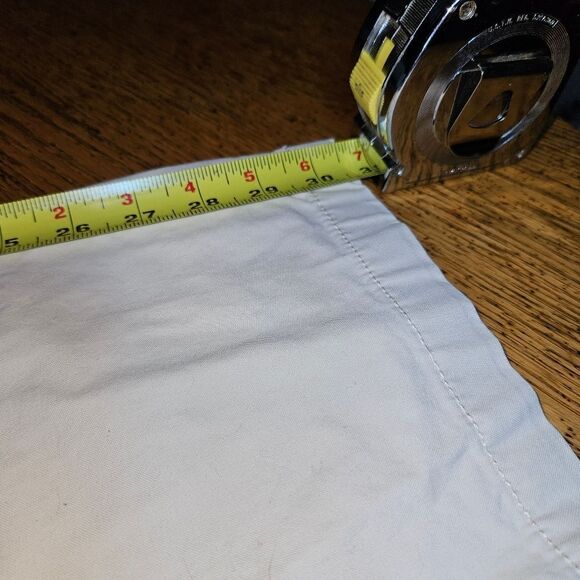 a.n.a Womens Cream Lightweight Wide Leg Pants Size 10 Pockets Summer - Picture 9 of 11